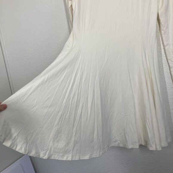 Polo Ralph Lauren Dress Womens XL Long Sleeve Modal Stretch Fit Flare Casual - Picture 3 of 16